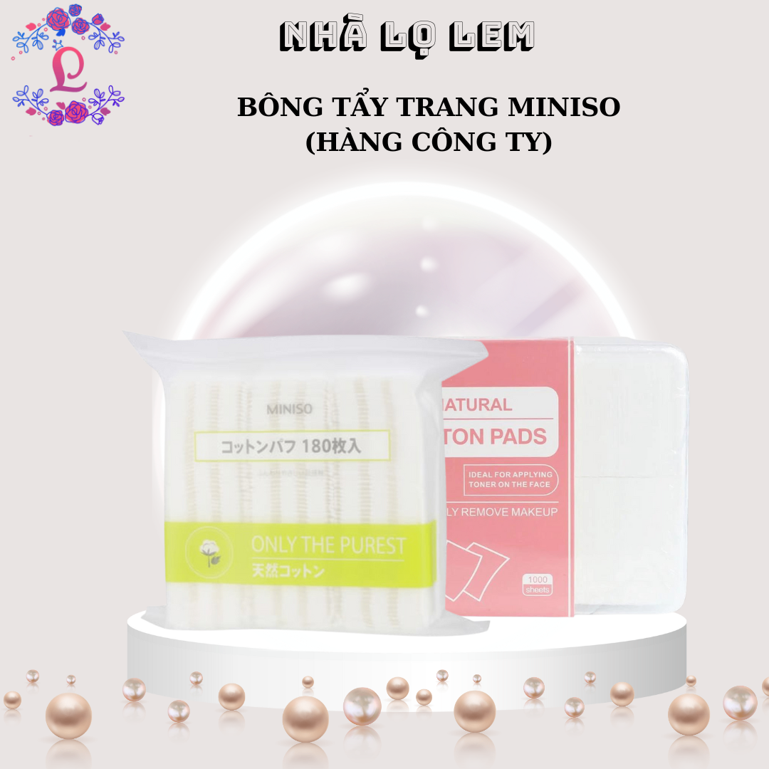 BÔNG TẨY TRANG MINISO (HÀNG CÔNG TY)