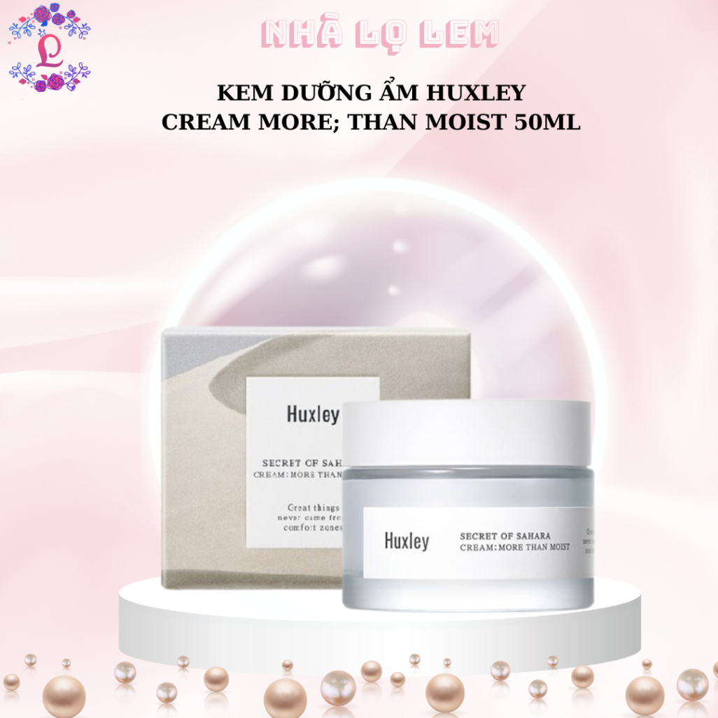 KEM DƯỠNG ẨM HUXLEY CREAM; MORE THAN MOIST 50ML