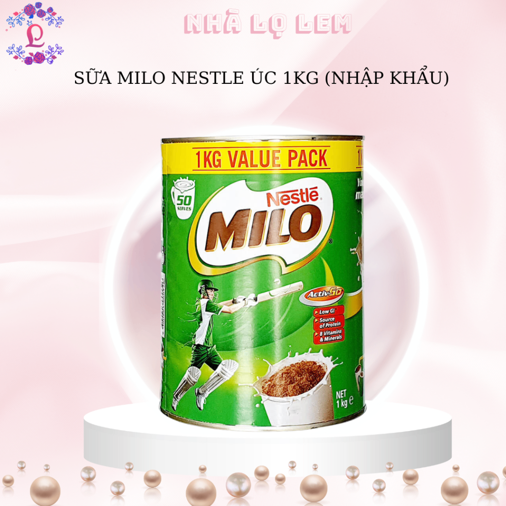 Sữa Milo Nestle Úc 1kg (nhập khẩu)