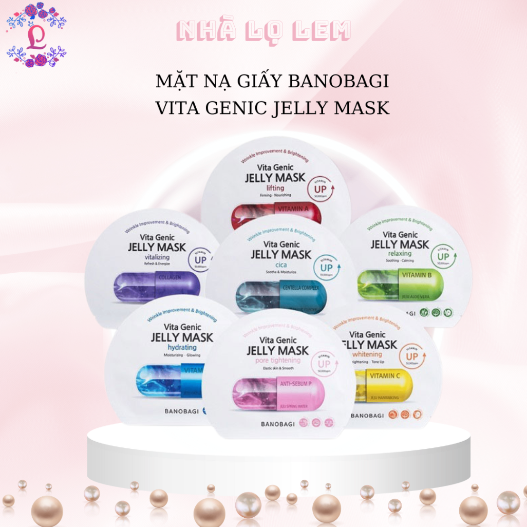 MẶT NẠ GIẤY BANOBAGI VITA GENIC JELLY MASK PREMIUM (nhập khẩu)