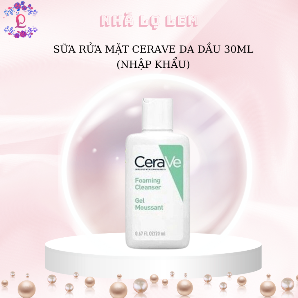 SỮA RỬA MẶT CERAVE (HÀNG NHẬP KHẨU)