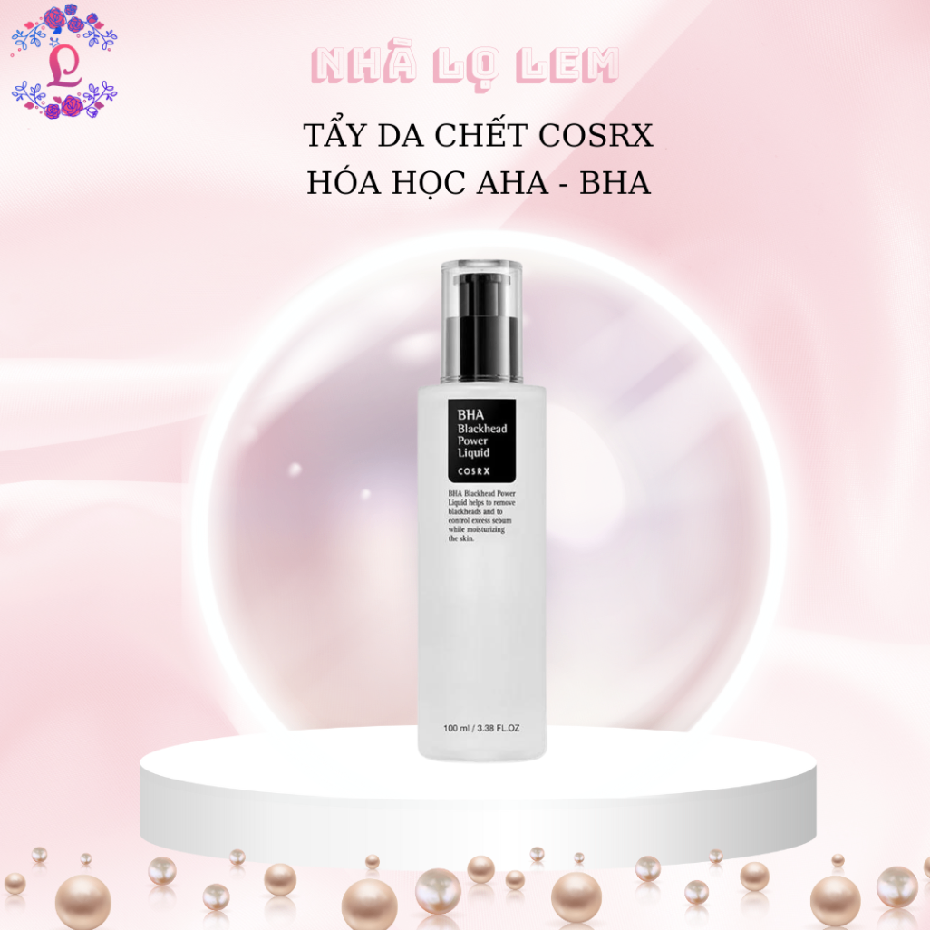 tẩy da chết cosrx hóa học AHA - BHA