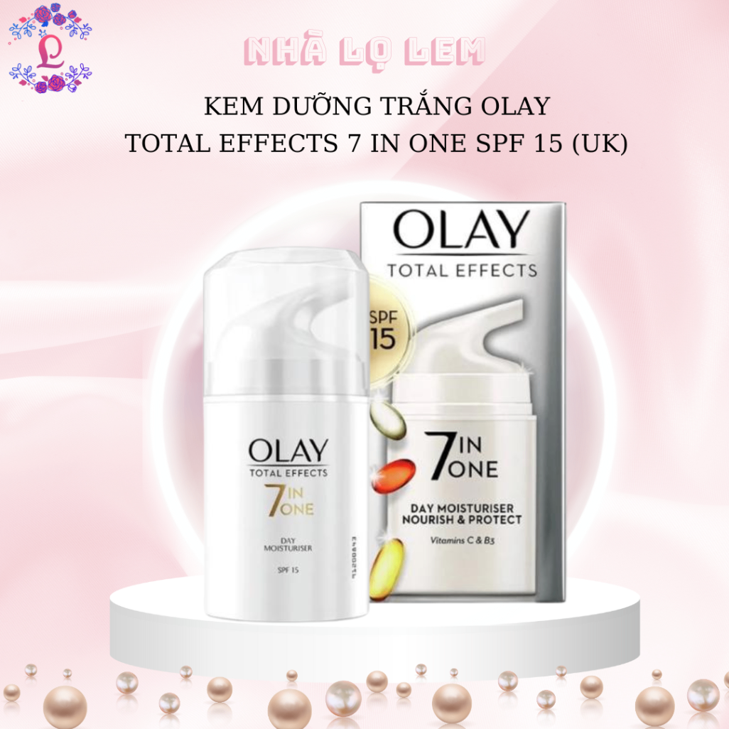 KEM DƯỠNG TRẮNG OLAY TOTALL EFFECTS 7 IN ONE SPF 15 (UK)