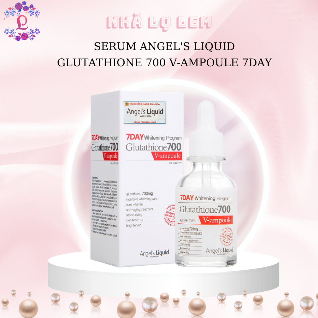 Serum ANGEL'S LIQUID Glutathione 700 V-ampoule 7day