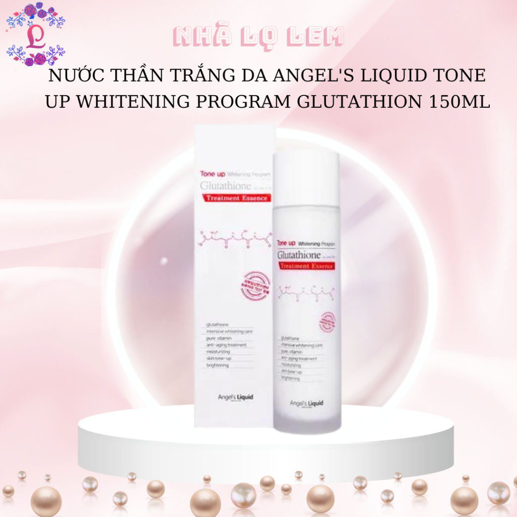 NƯỚC THẦN TRẮNG DA ANGEL'S LIQUID TONE UP WHITENING PROGRAM GLUTATHION 150ML