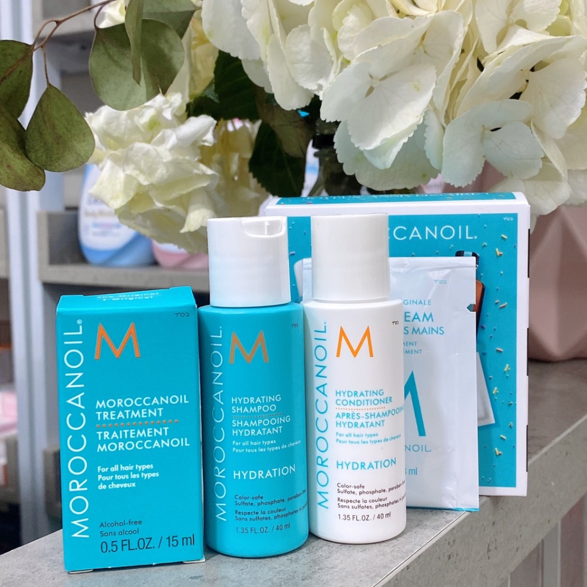 Sét Dưỡng Tóc Moroccanoil Sephora Beauty Insider mini 4 món