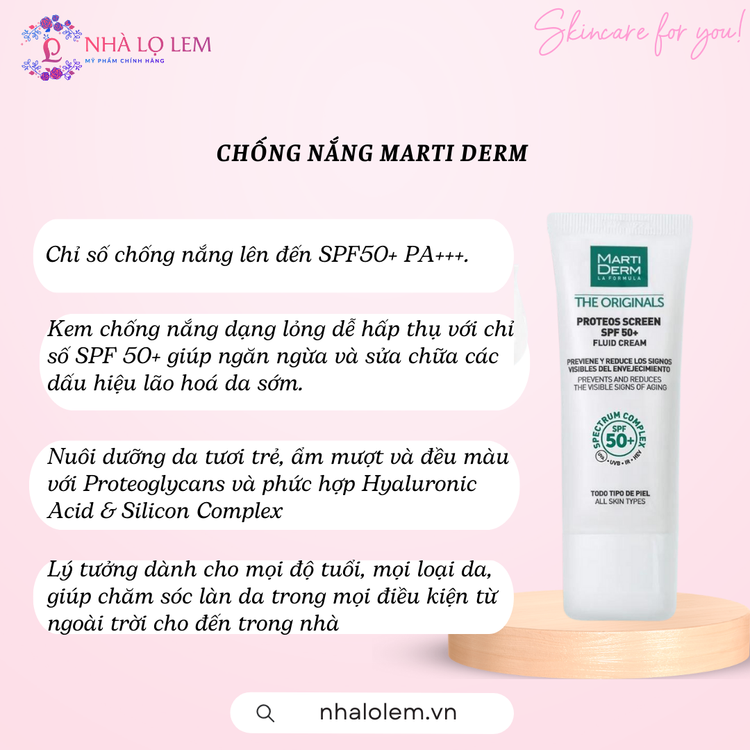 Chống nắng Marti derm