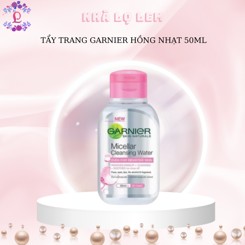 TẨY TRANG GARNIER HỒNG NHẠT 50ML