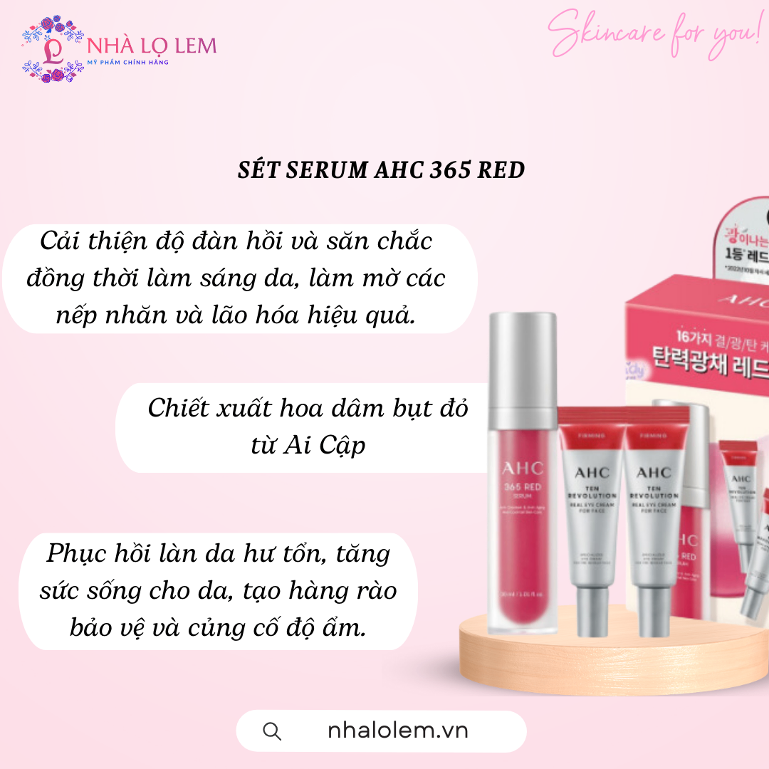 SÉT SERUM AHC 365 RED