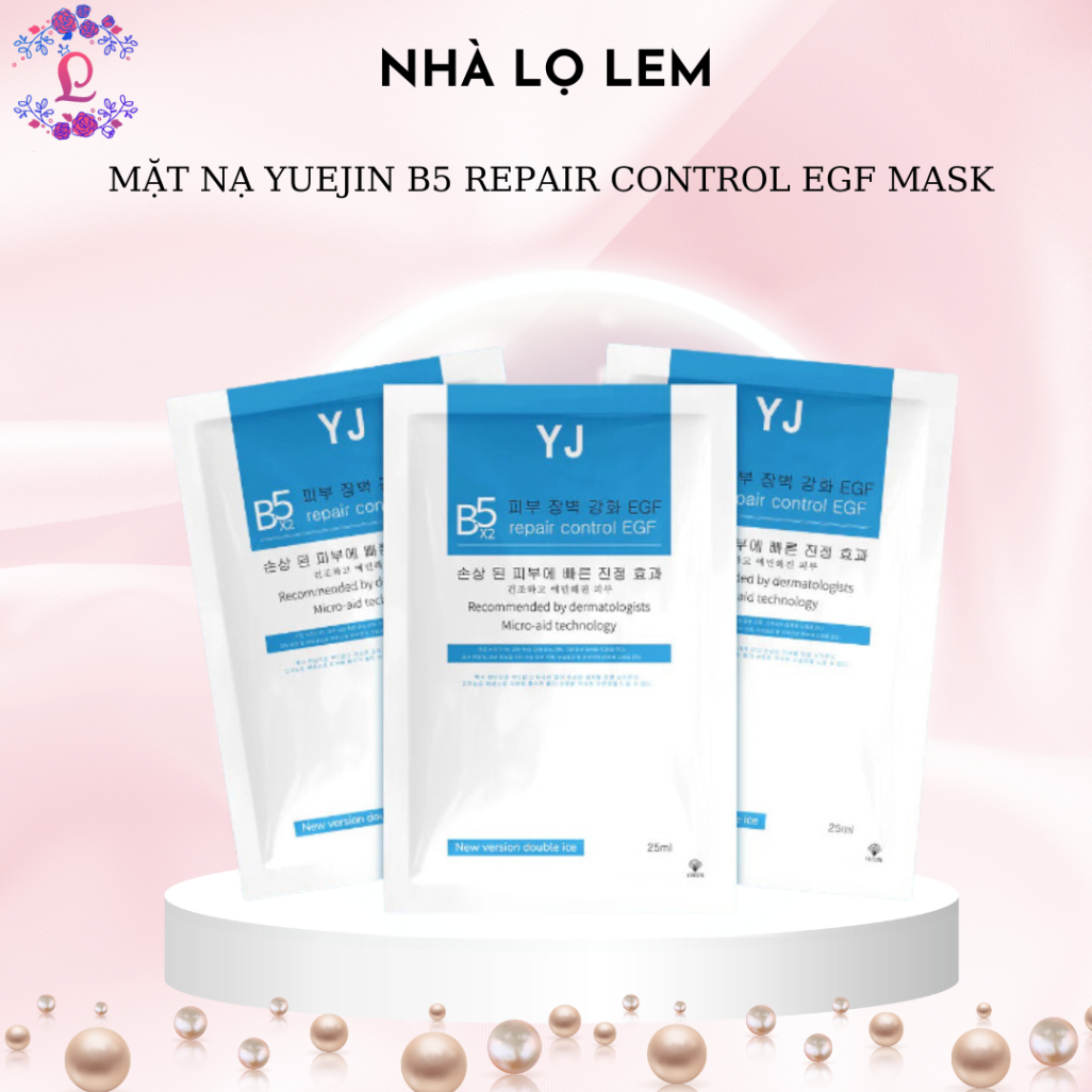 MẶT NẠ YUEJIN B5 x2 REPAIR CONTROL EGF (mẫu mới 2024) (hộp 10 miếng)