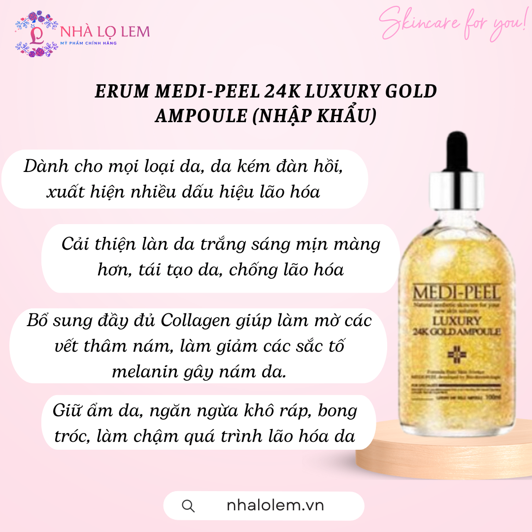 Serum MEDI-PEEL 24K Gold (nhập khẩu)