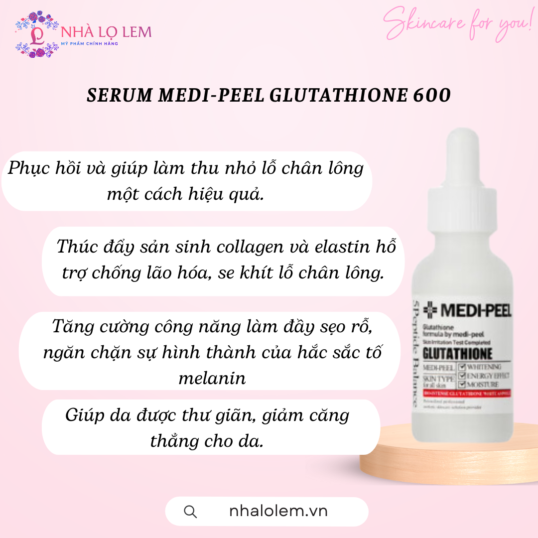 Serum MEDI-PEEL glutathione 600