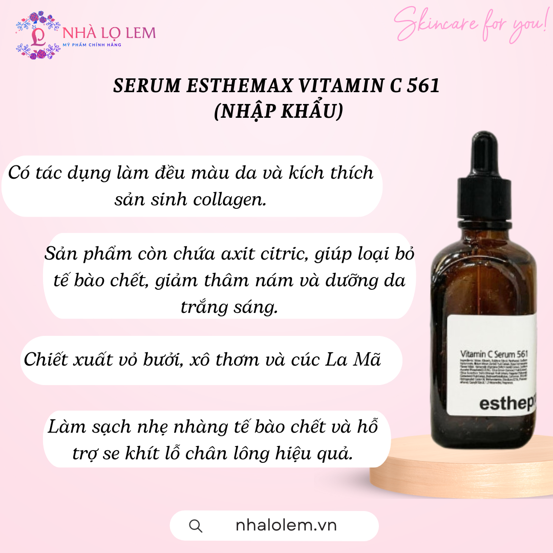 SERUM ESTHEMAX VITAMIN C 561 (nhập khẩu)