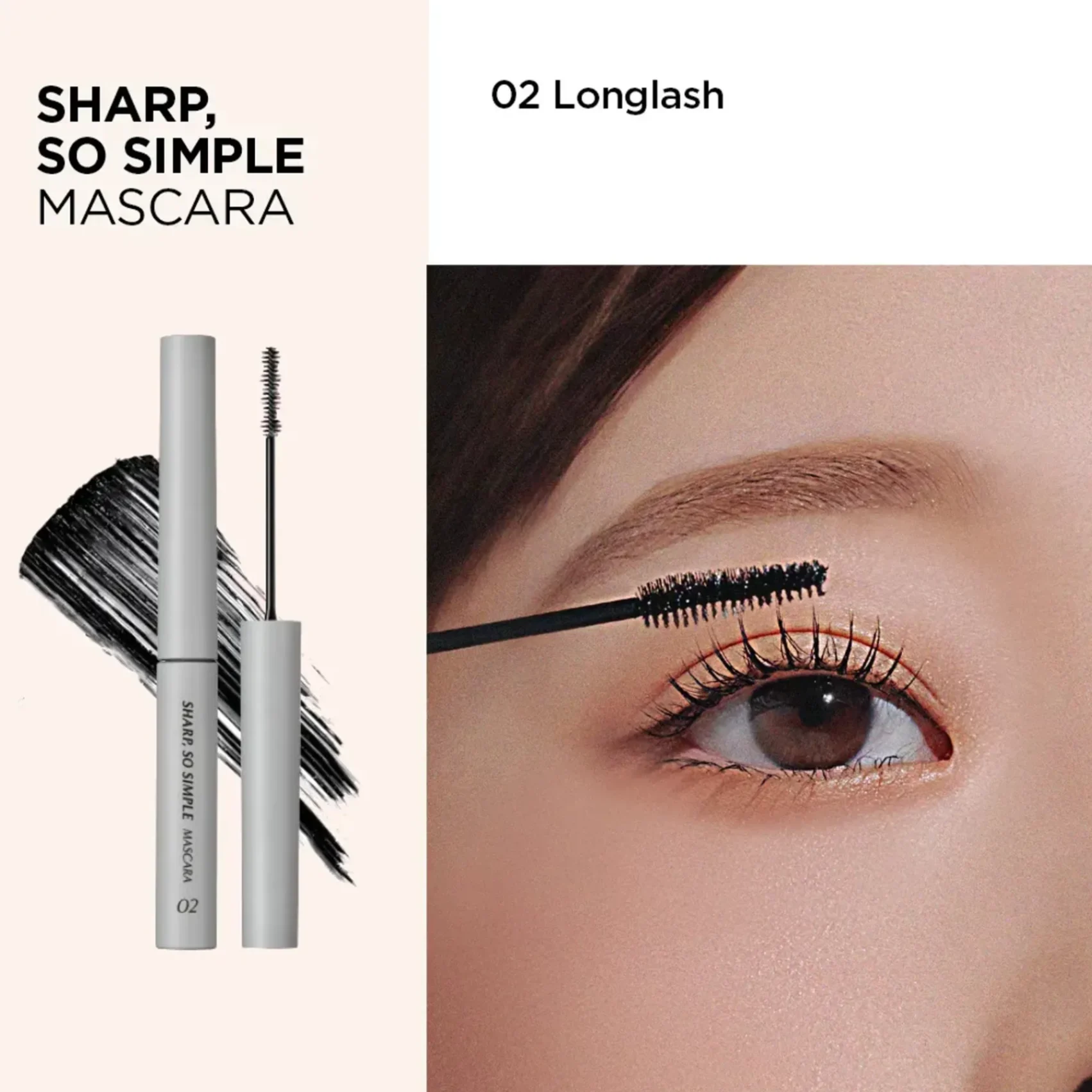 MASCARA CLIO SHARP SO SIMPLE LÀM CONG VÀ DÀI MI