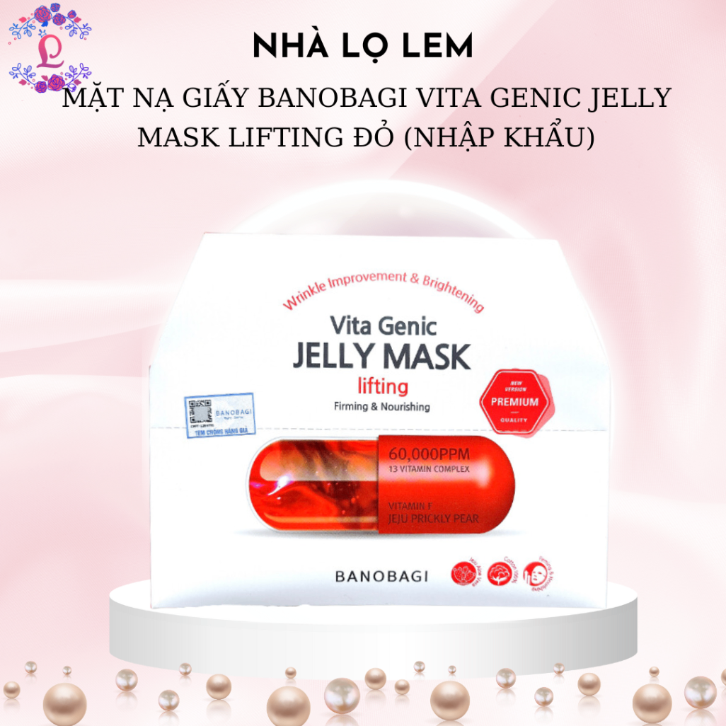 MẶT NẠ GIẤY BANOBAGI VITA GENIC JELLY MASK PREMIUM (nhập khẩu)