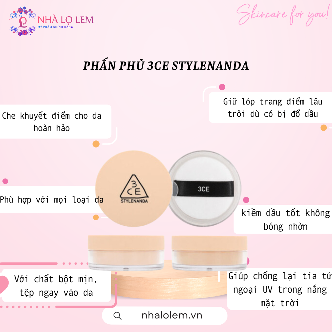 PHẤN PHỦ 3CE STYLENANDA