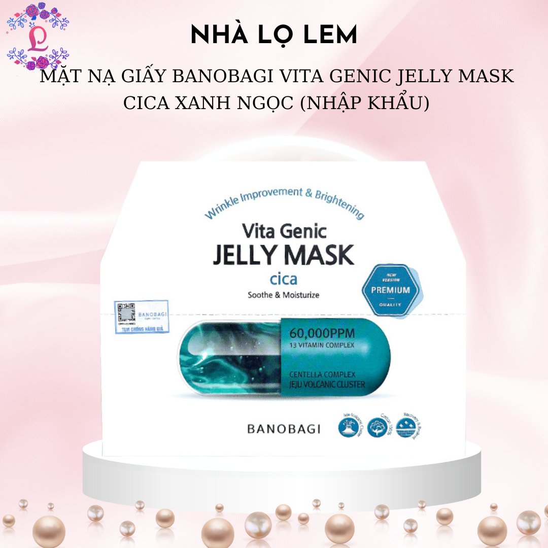 MẶT NẠ GIẤY BANOBAGI VITA GENIC JELLY MASK PREMIUM (nhập khẩu)