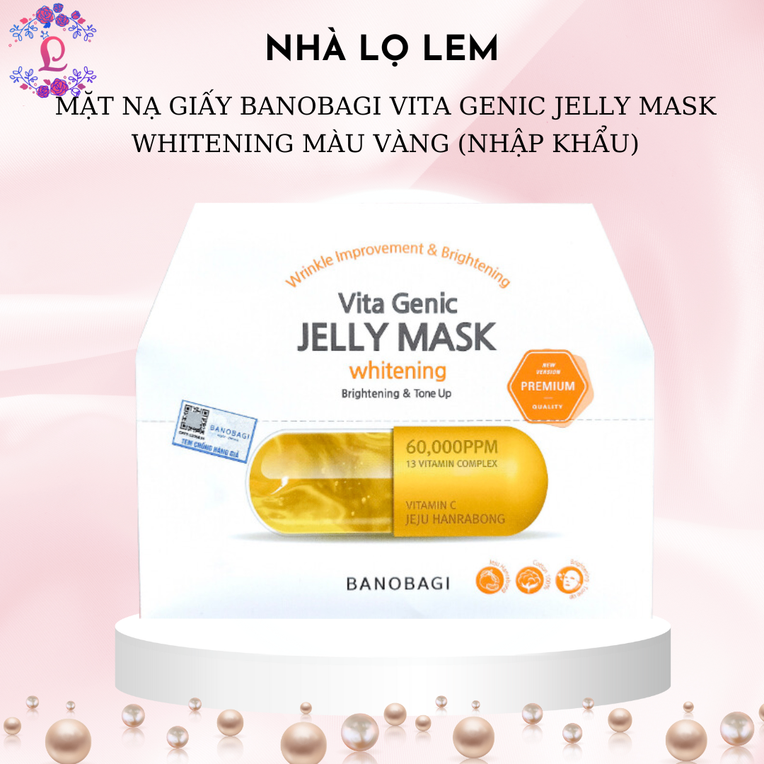 MẶT NẠ GIẤY BANOBAGI VITA GENIC JELLY MASK PREMIUM (nhập khẩu)