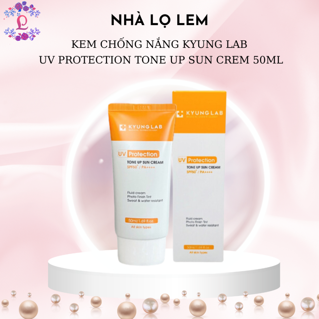 KEM CHỐNG NẮNG KYUNGLAB UV PROTECTION TONE UP SUN CREM 50ML