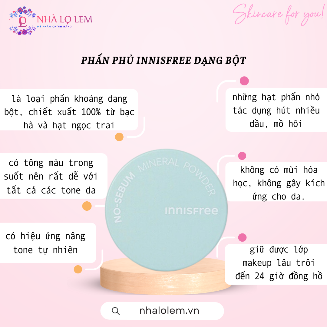 PHẤN PHỦ INNISFREE DẠNG BỘT