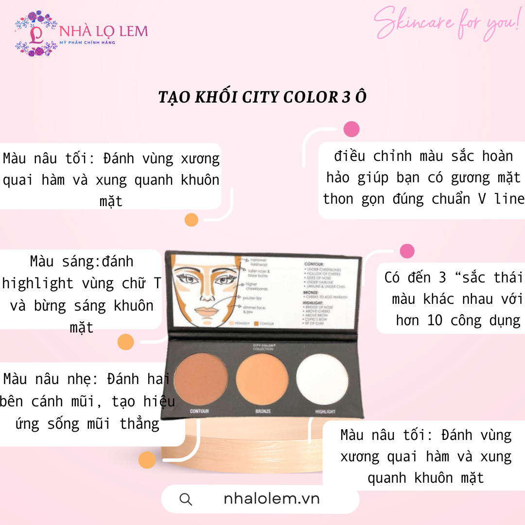 TẠO KHỐI CITY COLOR 3 Ô