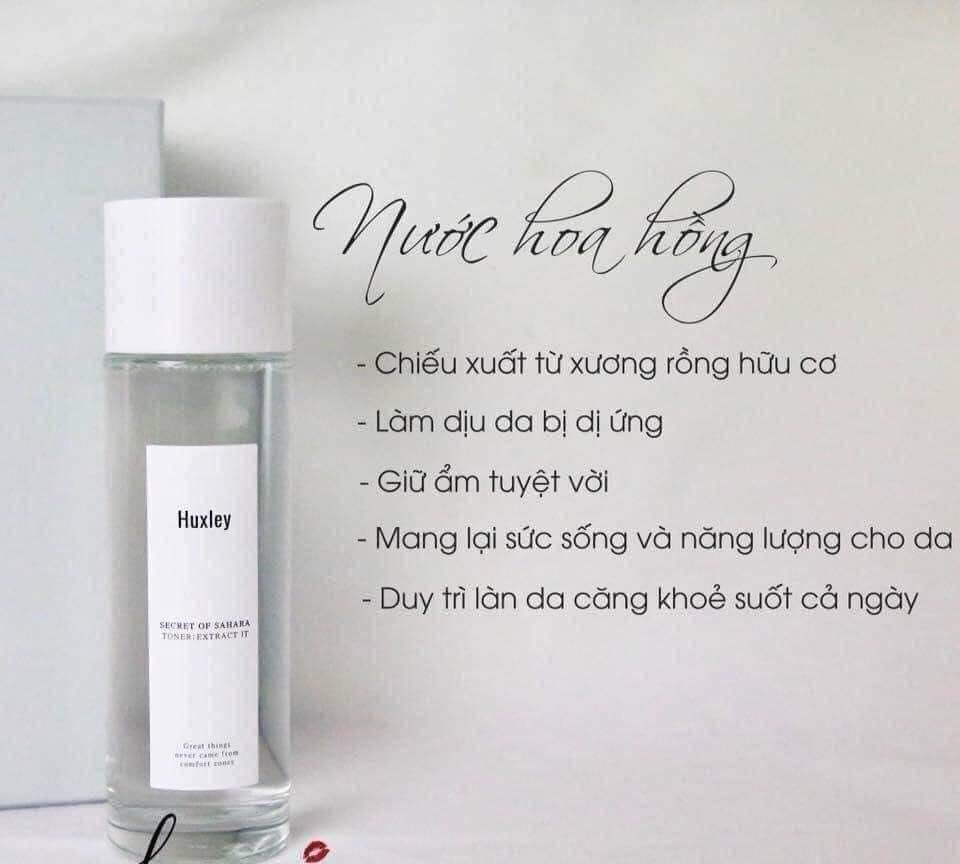 NƯỚC HOA HỒNG HUXLEY TONER EXTRACT IT 120ML