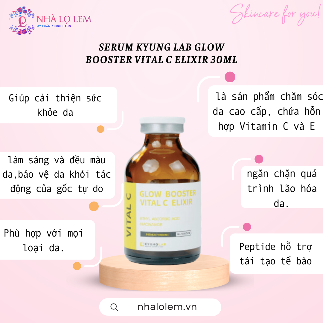 SERUM KYUNGLAB GLOW BOOSTER VITAL C ELIXIR 30ML