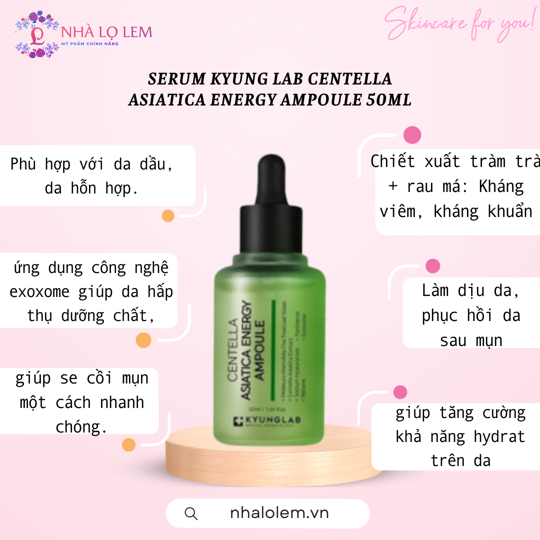 SERUM KYUNGLAB CENTELLA ASIATICA ENERGY AMPOULE 50ML