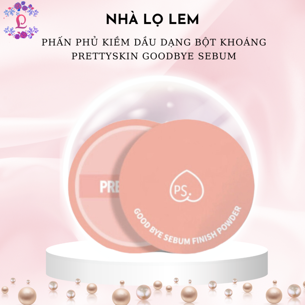 Phấn phủ bột PRETTYSKIN Skin Goodbye Sebum