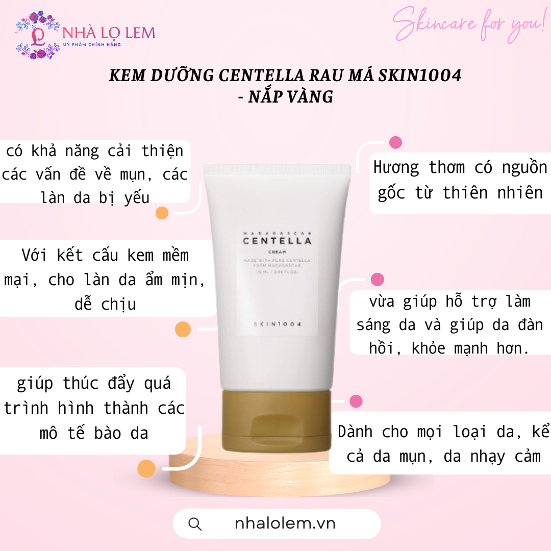 KEM DƯỠNG CENTELLA SKIN1004