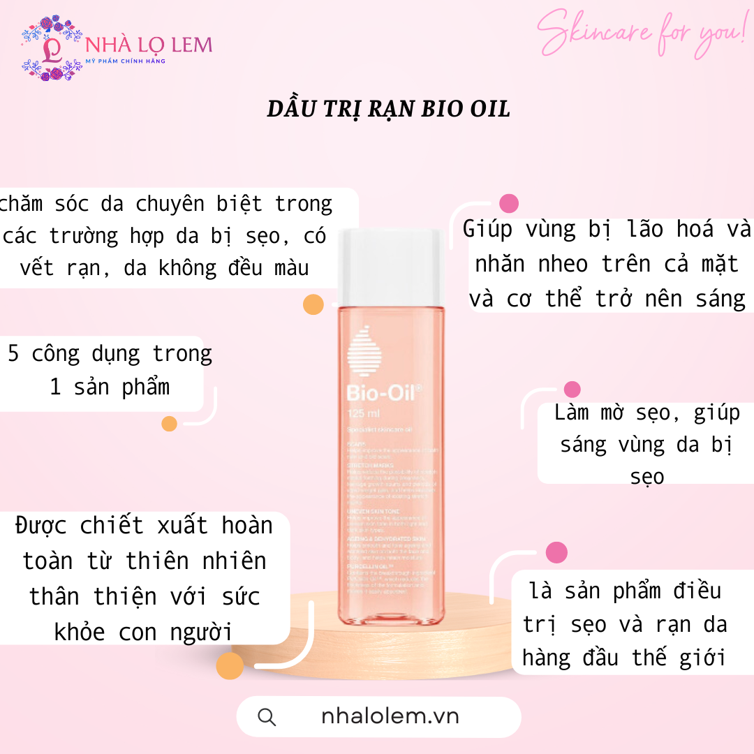 DẦU TRỊ RẠN BIO OIL