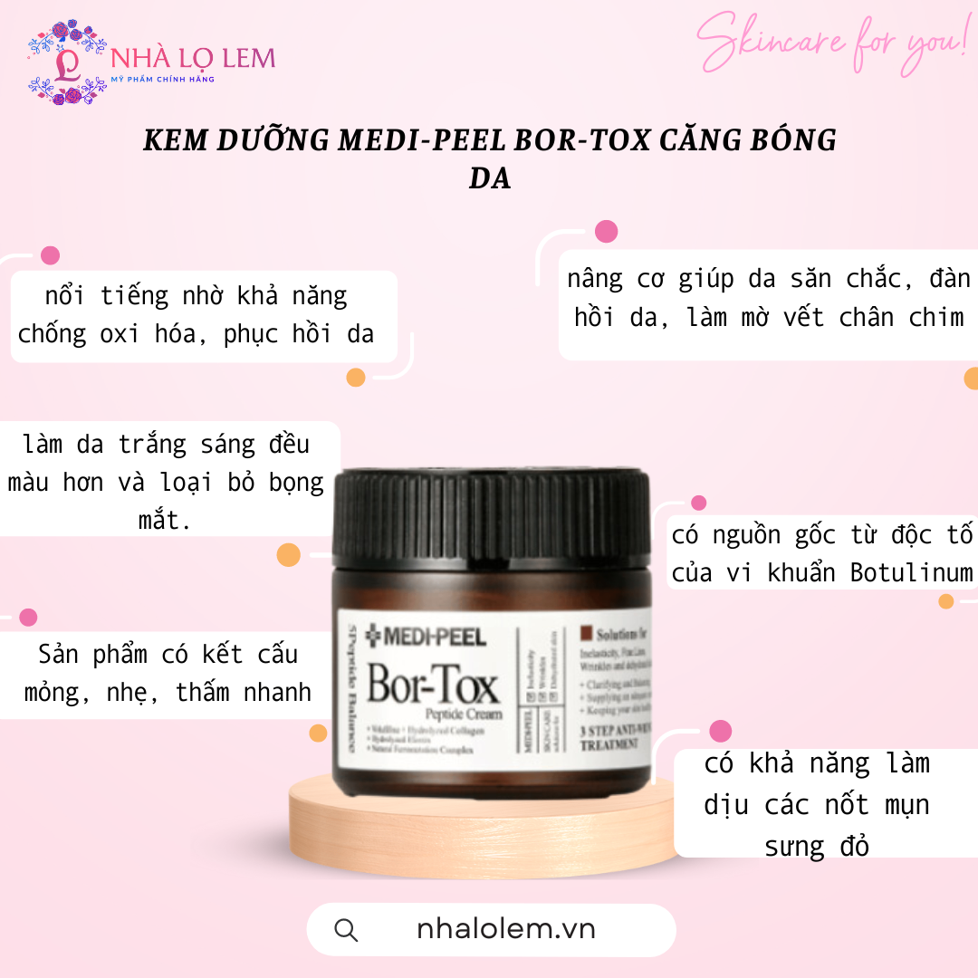 Kem Dưỡng MEDI-PEEL Bor-Tox Căng Bóng da