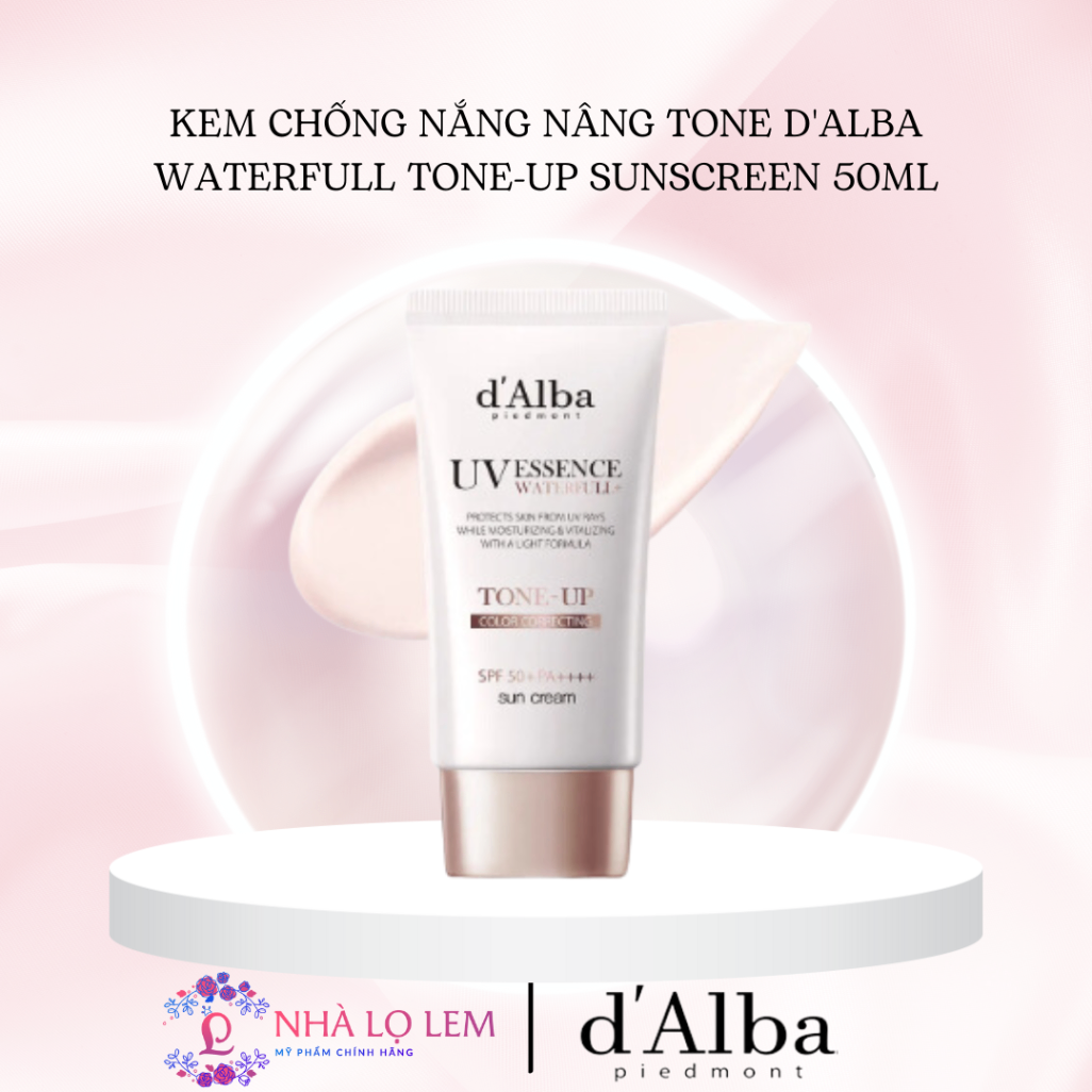 Kem chống nắng nâng tone d'Alba Waterfull Tone-up Sunscreen 50ml