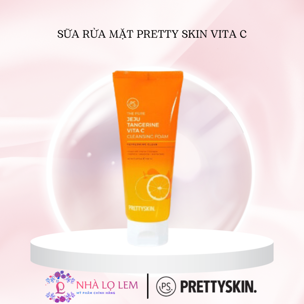 Sữa rửa mặt PRETTYSKIN - VITA C