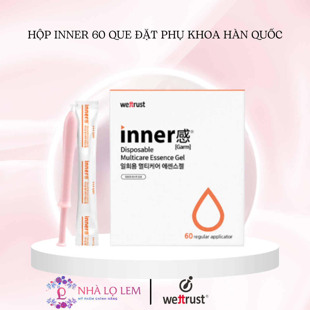 Hộp Inner 60 que đặt phụ khoa Hàn Quốc