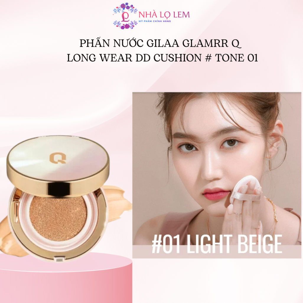 PHẤN NƯỚC GILAA GLAMRR Q LONG WEAR DD CUSHION