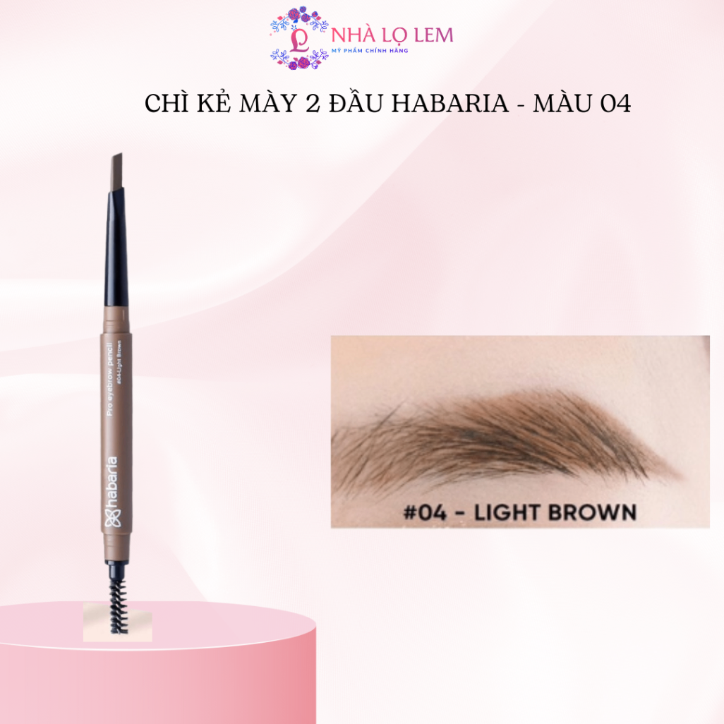 CHÌ KẺ MÀY 2 ĐẦU HABARIA PRO EYEBROW PENCIL