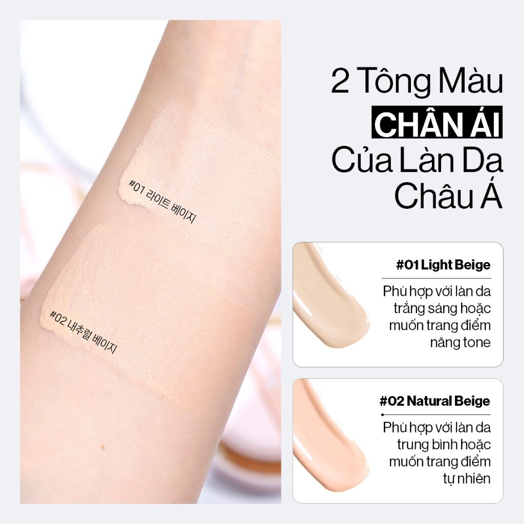 PHẤN NƯỚC GILAA GLAMRR Q LONG WEAR DD CUSHION