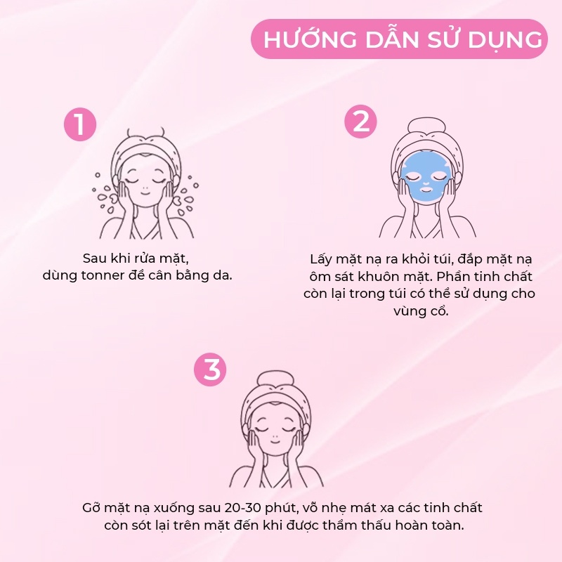 Mặt nạ PRETTYSKIN - VITA C (hộp 10 miếng)