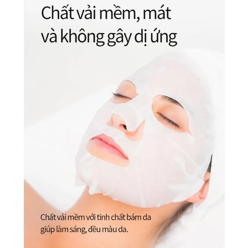 Mặt nạ PRETTYSKIN - VITA C (hộp 10 miếng)