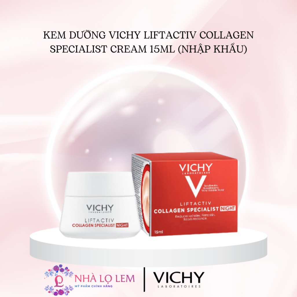 Kem dưỡng VICHY Liftactiv Collagen Specialist Cream 15ml (nhập khẩu)