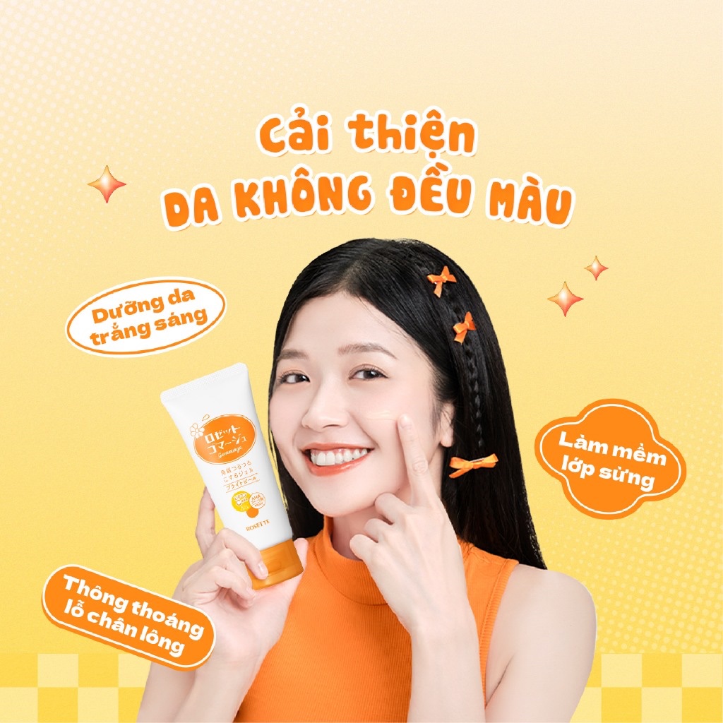 TẨY DA CHẾT ROSETTE NHẬT BẢN 120ML