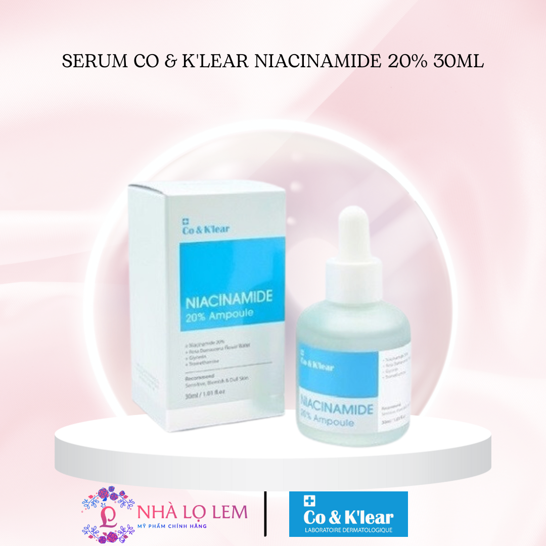 Serum CO&K'LEAR Niacinamide 20% 30ml