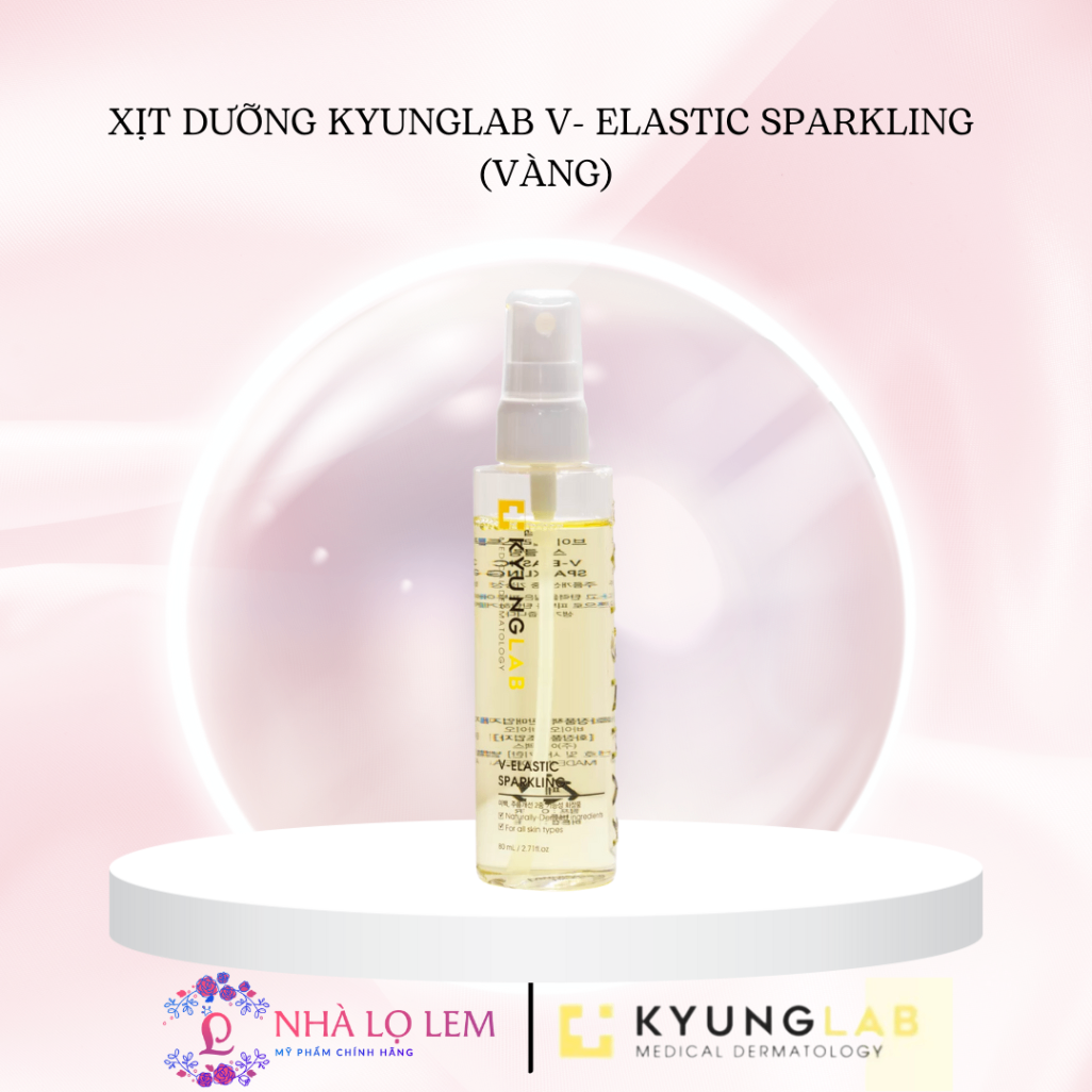 Xịt dưỡng Kyunglab V- ELASTIC Sparkling ( Vàng)