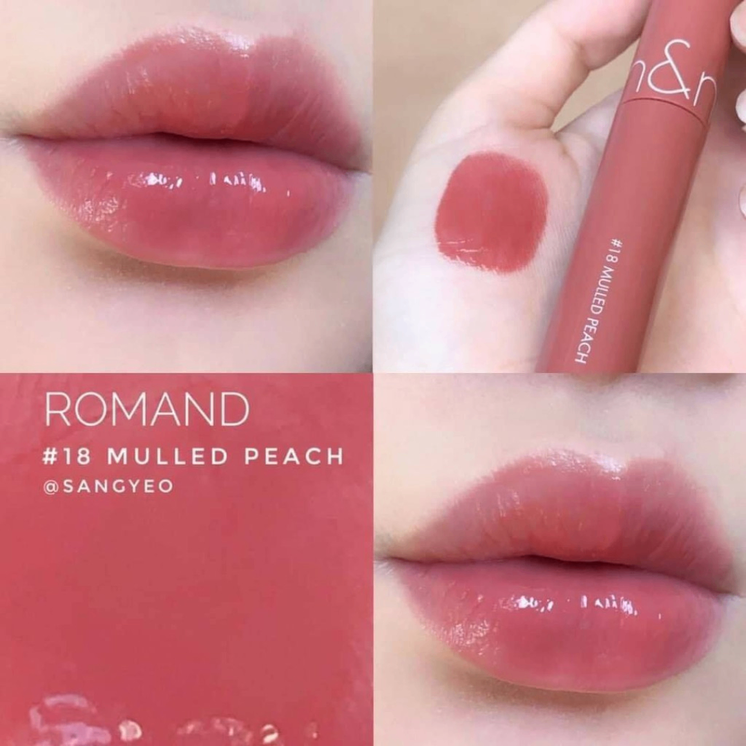 Son Romand 18 Mulled Peach Màu San Hô Ánh Đào