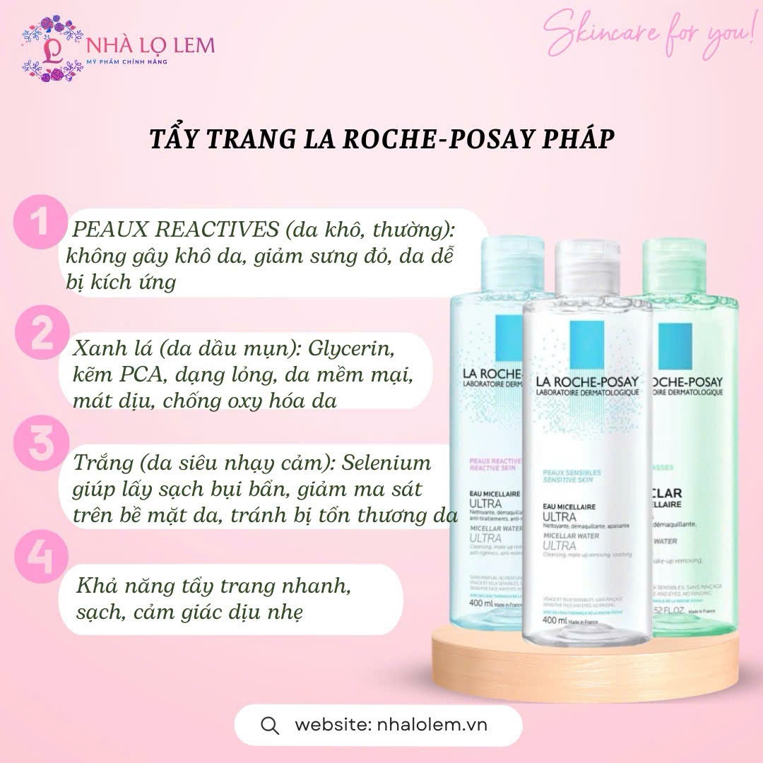 TẨY TRANG LA ROCHE-POSAY