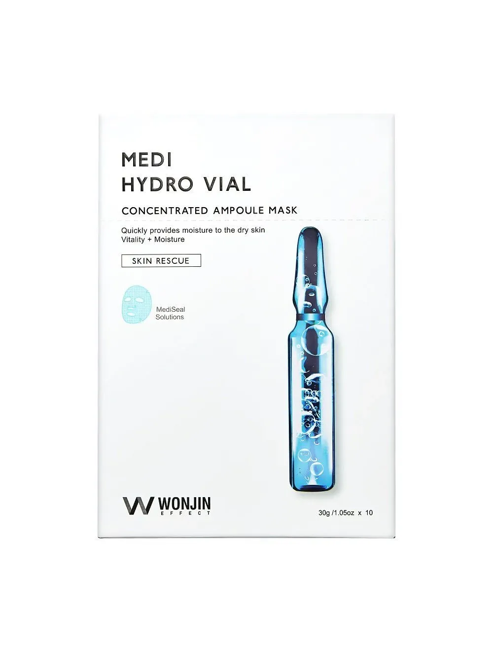 MẶT NẠ WONJIN RISE HYALURONIC - XANH DƯƠNG