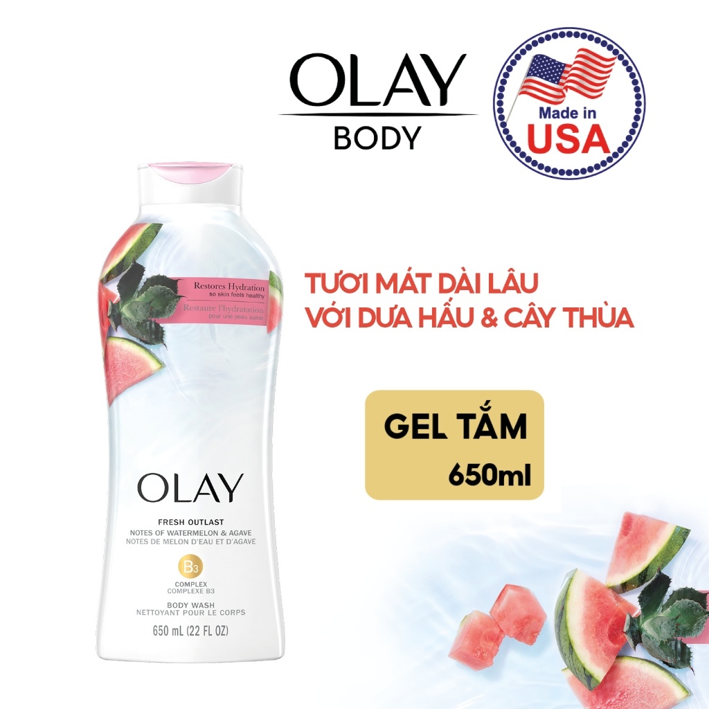 SỮA TẮM OLAY BẢN UK