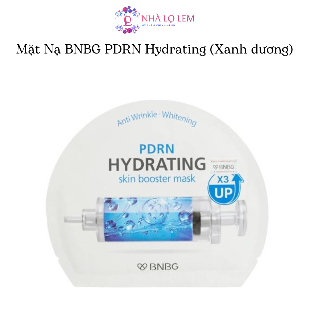 Mặt Nạ BNBG Booster PDRN Hydrating (Xanh dương)