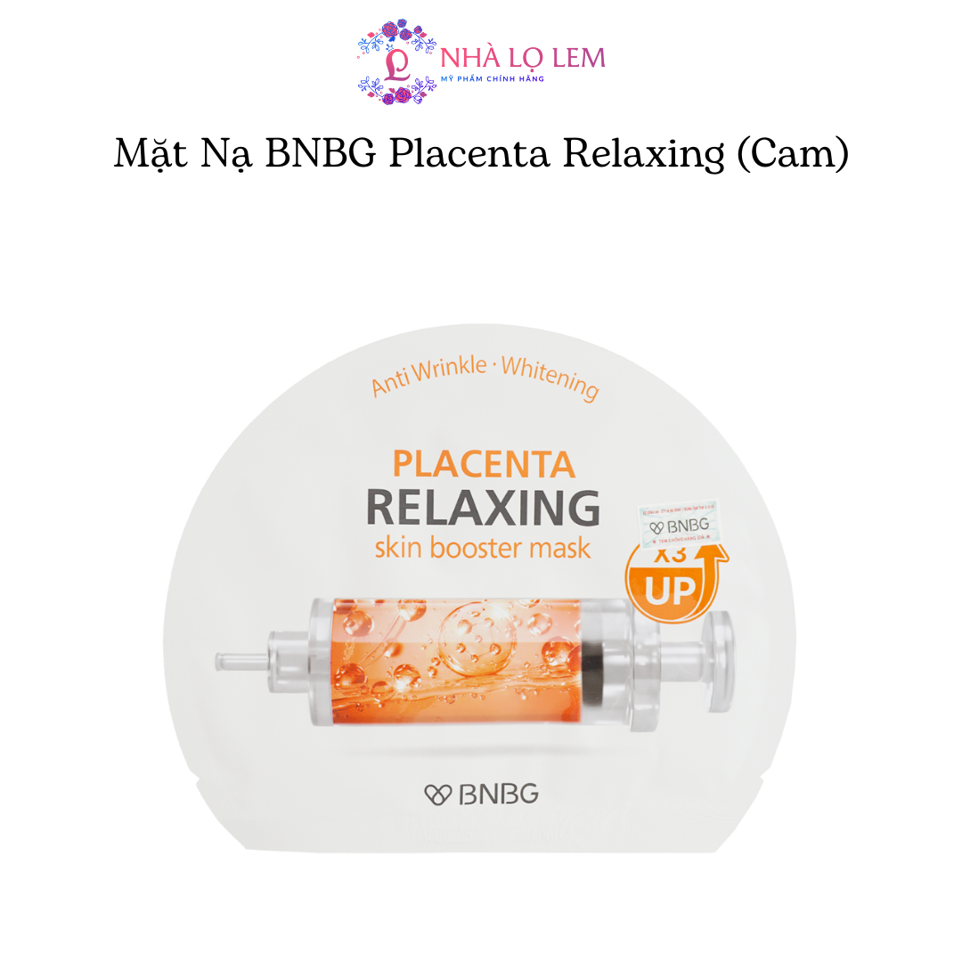 Mặt Nạ BNBG Placenta Relaxing (Cam)